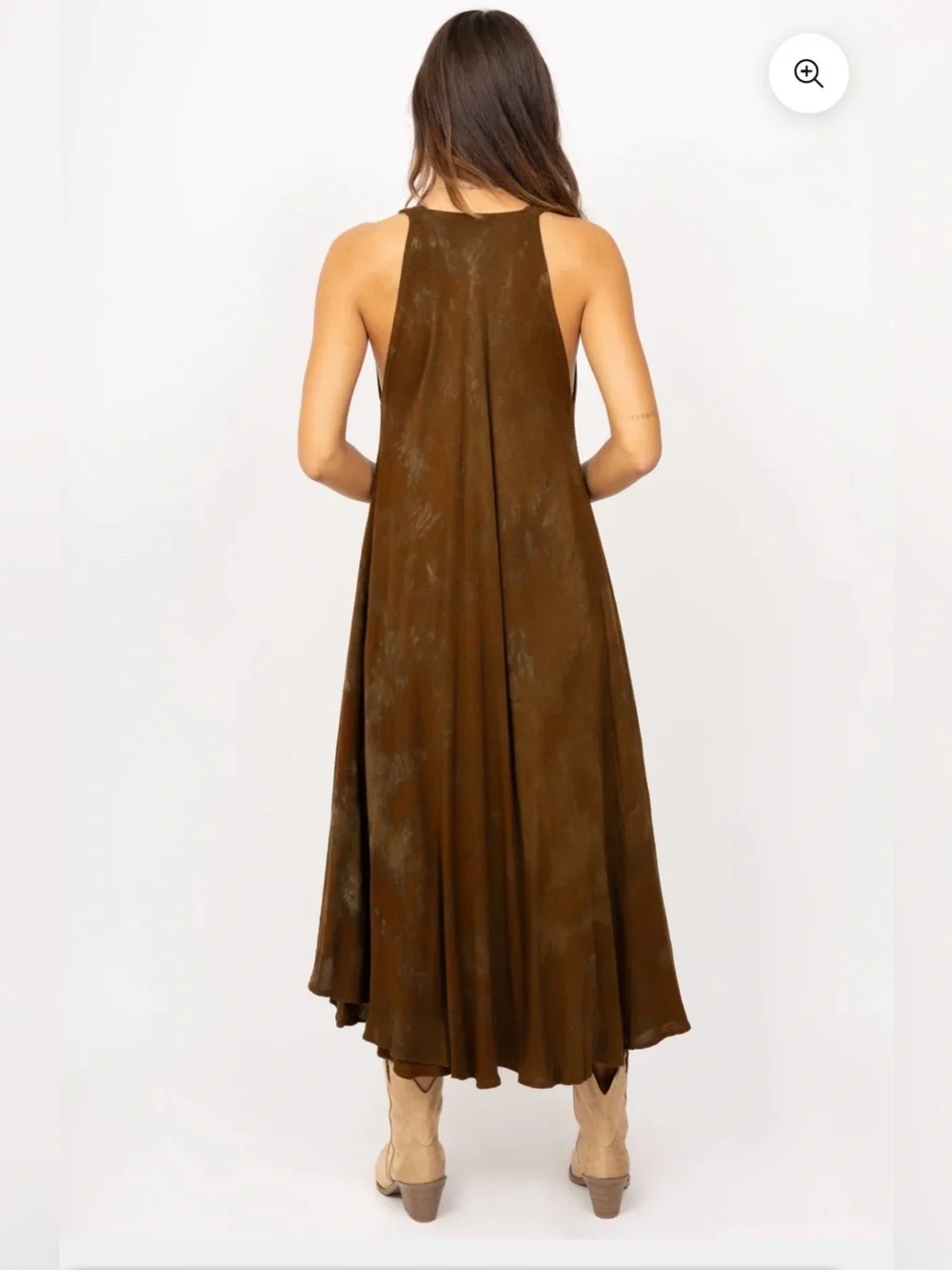 Kin Amora Desert Dweller Dress Fringe Moroccan Resort Travel Dress One Size Boho - Picture 13 of 16